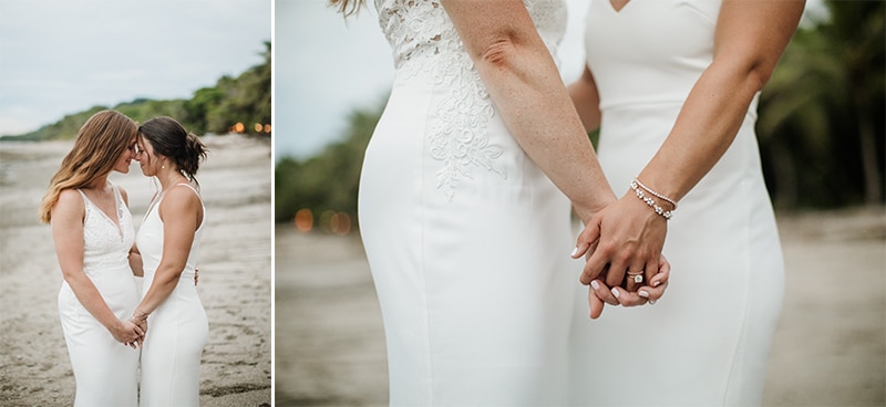 brides elopement costa rica